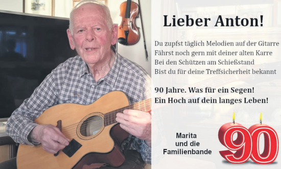 Zur Glückwunschseite von Anton