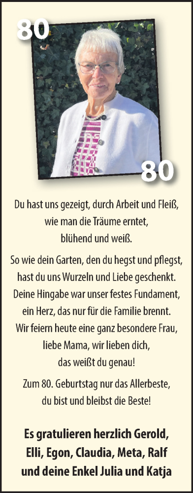 Zur Glückwunschseite von Du hast uns gezeigt