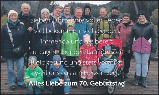 Zur Glückwunschseite von Geburtstag